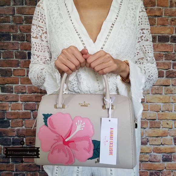 Kate spade Hawaii exclusive aloha satchel floral - Picture 2 of 8